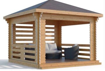 Беседка 3.5х3.5 метра