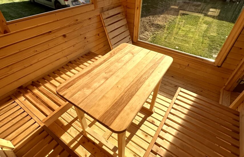 Баня квадро-бочка 3*6 метра