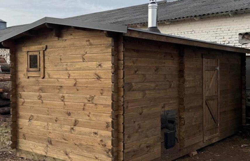 Классическая баня 2.8х5.6 метра