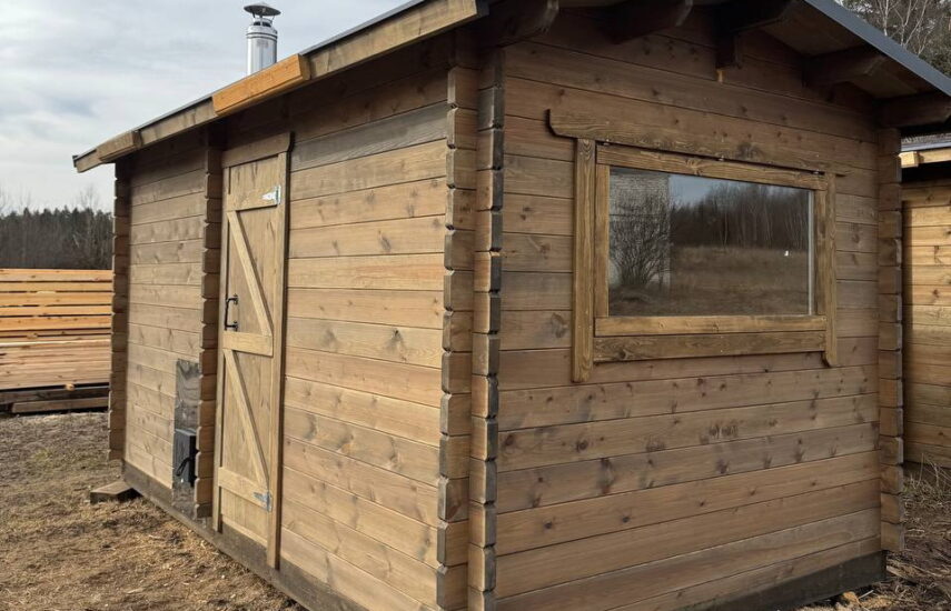 Классическая баня 2.55х4.50 метра