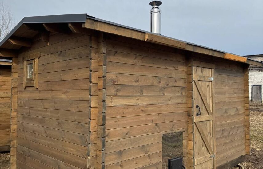 Классическая баня 2.55х4.50 метра