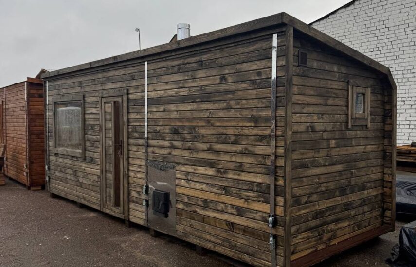 Баня парус 6 метров