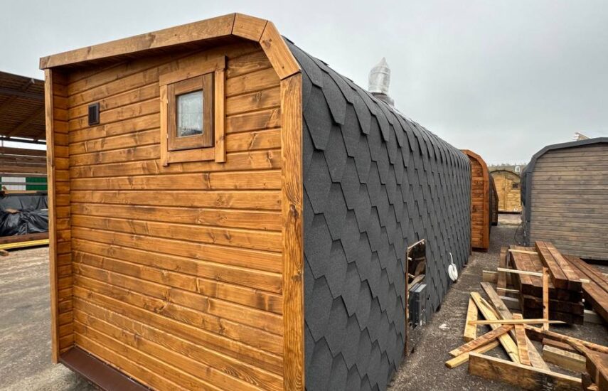 Баня парус 6 метров