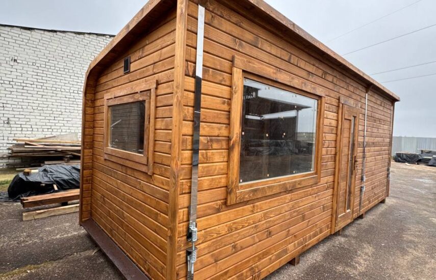 Баня парус 6 метров