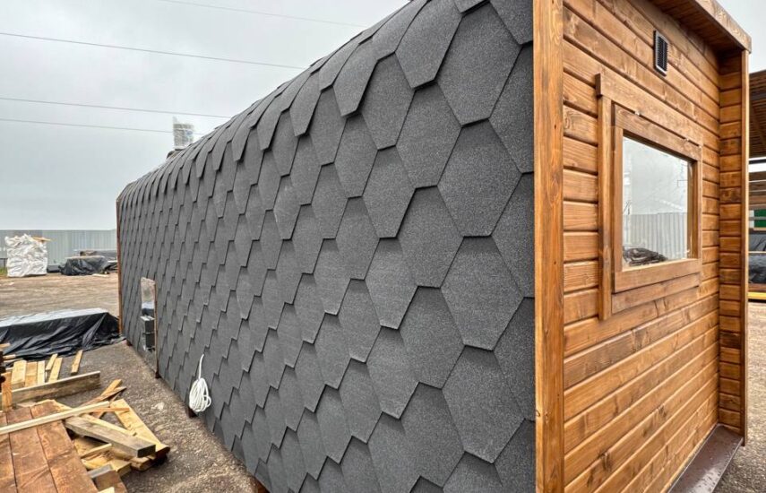 Баня парус 6 метров