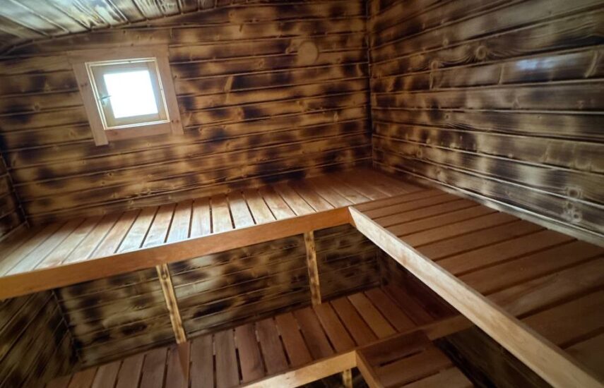 Баня парус 6 метров