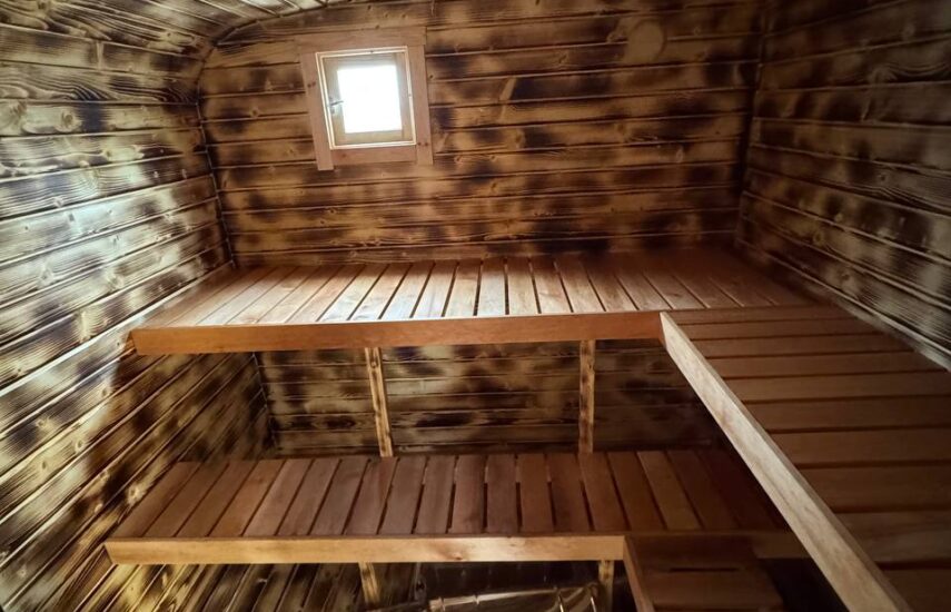 Баня парус 6 метров