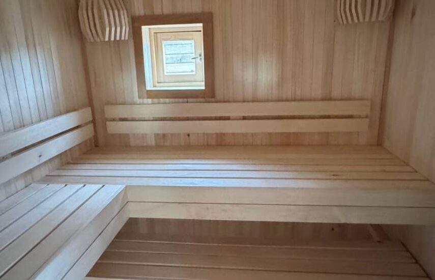 Каркасная баня 4х2.5 метра