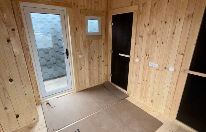 Каркасная баня 5х3 метра COMFORT