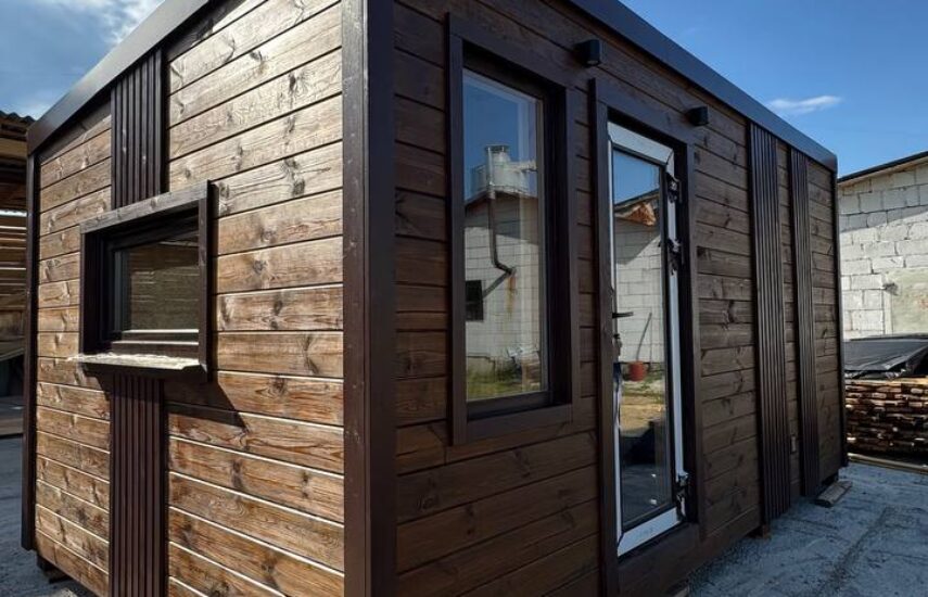 Каркасная баня 5х3 метра