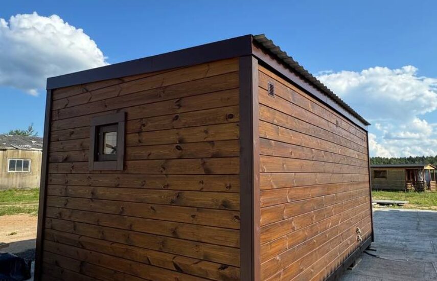 Каркасная баня 5х3 метра