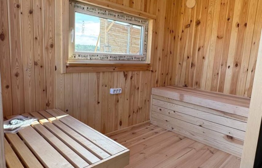 Каркасная баня 5х3 метра