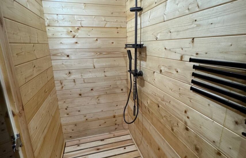 Классическая баня 6×5 с террасой 3×5