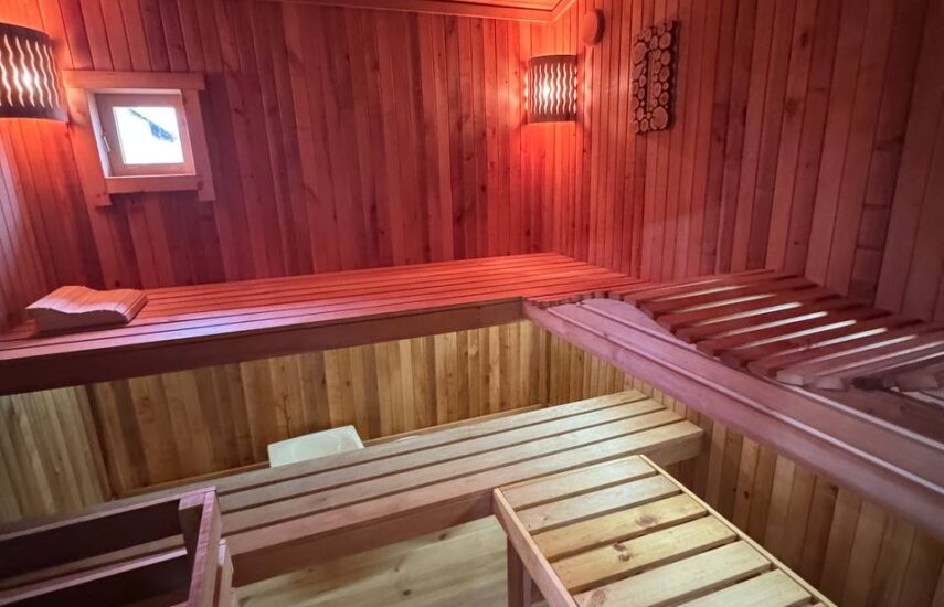 Классическая баня 6×5 с террасой 3×5